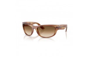 RAY-BAN RB2289 140351 MEGA BALORAMA Striped Brown Clear Gradient Brown napszemüveg