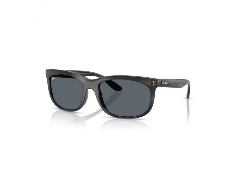 Ray-Ban RB2389 Balorette csíkos szürke-kék