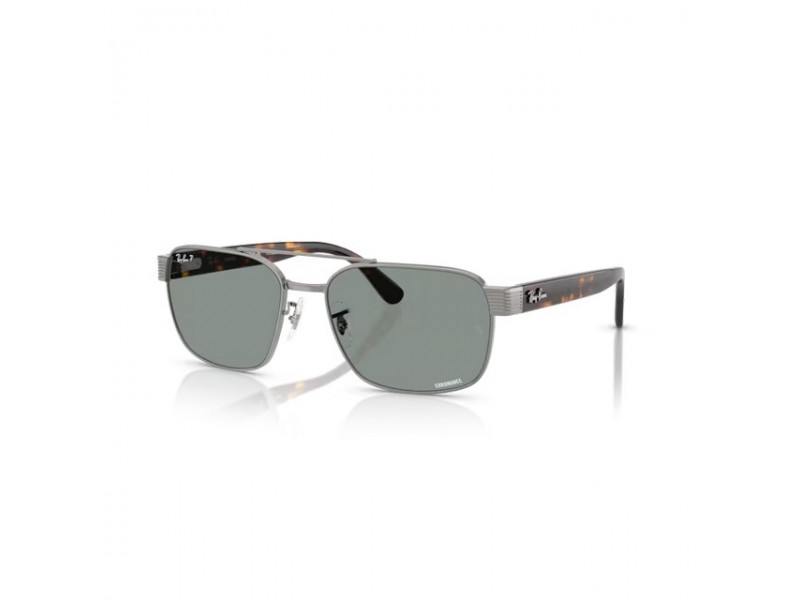 Ray-Ban RB3751CH GUNMETAL polarizált Light Blue