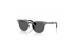 RAY-BAN RB3807M F108K8 Brushed Grey On Black Polarized+ Dark Grey napszemüveg