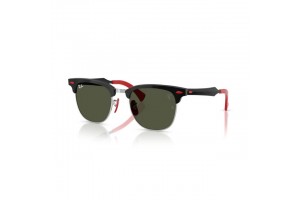 Ray-Ban RB3807M F11031 BRUSHED BLACK ON SILVER G15 GREEN napszemüveg