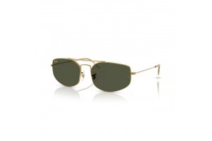 Ray-Ban RB3845 EXPLORER 5 Legend Gold G15 zöld