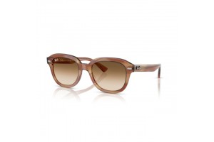 Ray-Ban RB4398 140351 ERIK STRIPED HAVANA CLEAR GRADIENT BROWN napszemüveg