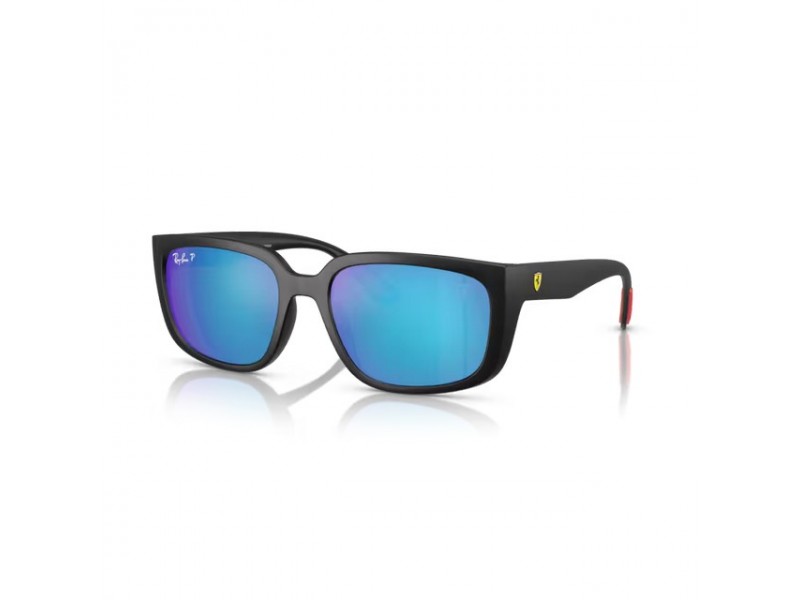 Ray-Ban RB4443M F602A1 fekete keret, zöld mirror
