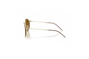 Ray-Ban RBR0103S ROUND REVERSE – arany keret, barna polarizált