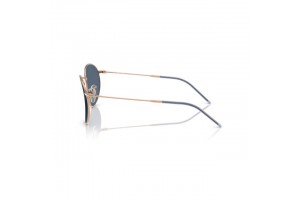 Ray-Ban RBR0103S ROUND - rosegold keret, kék lencse