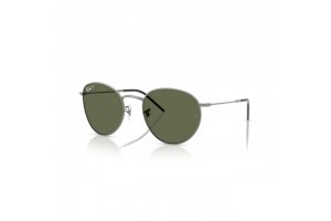Ray-Ban RBR0103S 004/9A ROUND REVERSE GUNMETAL POLARIZED DARK GREEN napszemüveg