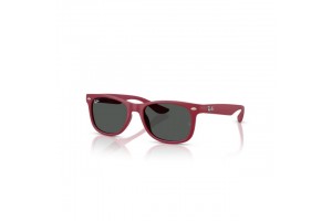 Ray-Ban RJ9052S 717887 JUNIOR NEW WAYFARER RUBBER BORDEAUX DARK GREY gyermek napszemüveg