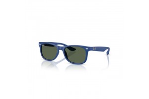 Ray-Ban RJ9052S 717771 JUNIOR NEW WAYFARER RUBBER BLUE DARK GREEN gyermek napszemüveg