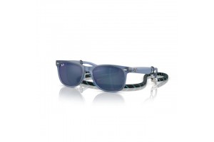 Ray-Ban RJ9052S Junior New Wayfarer Opal Blue - gyermek