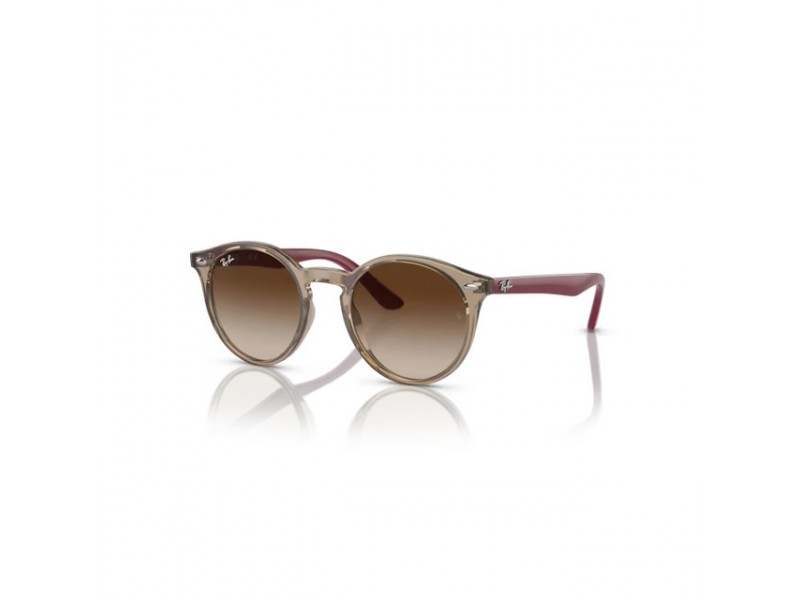 Ray-Ban RJ9064S 712313 gyermek napszemüveg - átlátszó barna