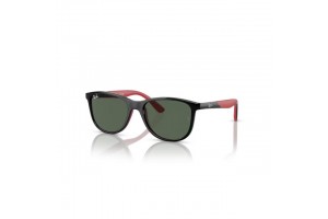 Ray-Ban RJ9077S gyermek napszemüveg - fekete/piros
