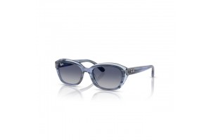 Ray-Ban RJ9081S 71764L Striped Blue On Transparent Blue Grey Gradient Blue napszemüveg