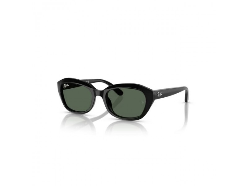 Ray-Ban RJ9081S gyermek napszemüveg fekete/sötétzöld