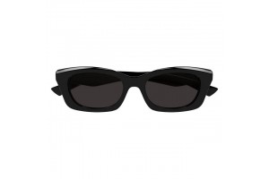 Alexander McQueen AM0474S fekete-szürke napszemüveg