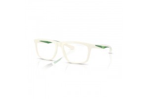 Emporio Armani EA4235 61871W MATTE WHITE CLEAR/LIGHT GREEN napszemüveg