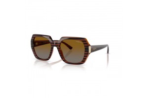 Vogue VO5612SB 2571T5 STRIPED NROWN HAVANA GRADIENT BROWN POLARIZED napszemüveg