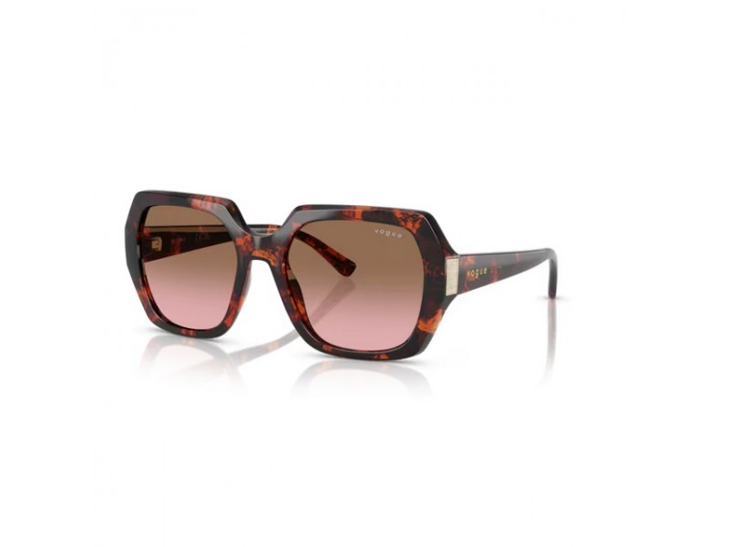 Vogue VO5612SB 318014 - Red Havana, pink gradient