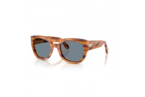 Persol PO0064S 960/56 csíkos barna–világoskék napszemüveg