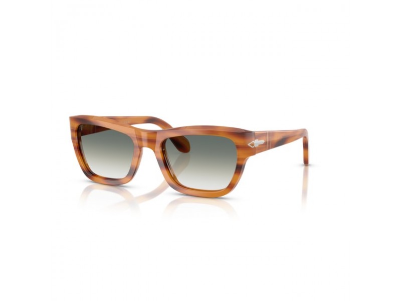 Persol PO0091S 960/3A csíkos barna napszemüveg