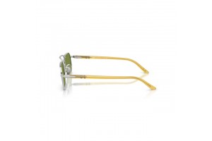 Persol PO1020S 518/4E, ezüst keret, világos zöld lencse