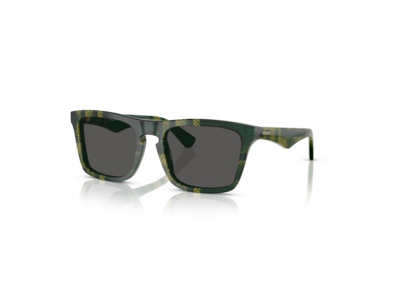 BURBERRY BE4434 Check Green Dark Grey