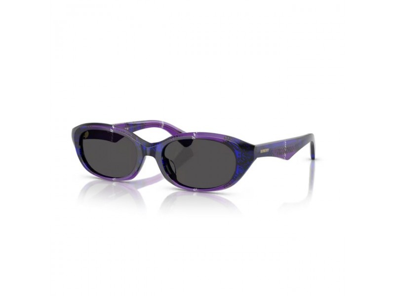 BURBERRY BE4447D Check Violet Dark Grey napszemüveg