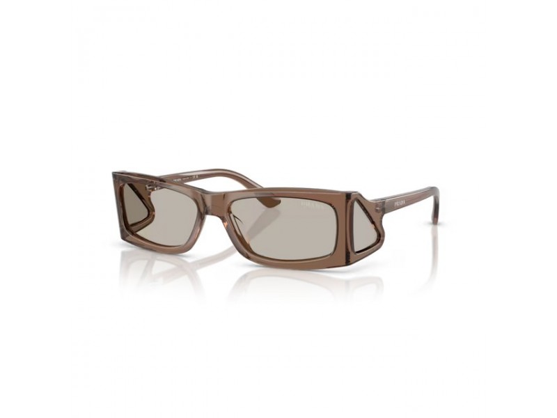 PRADA PR B03S 16W5J2 Transparent Brown napszemüveg