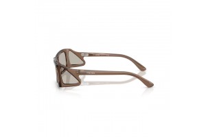 PRADA PR B03S 16W5J2 Transparent Brown napszemüveg