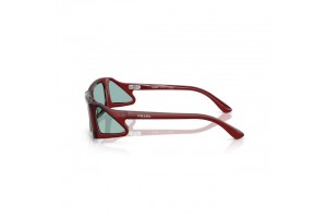 PRADA PR B03S Transparent Peat Petrol Green napszemüveg