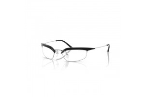 PRADA PR B50S Black/Silver Clear Blue-Violet napszemüveg