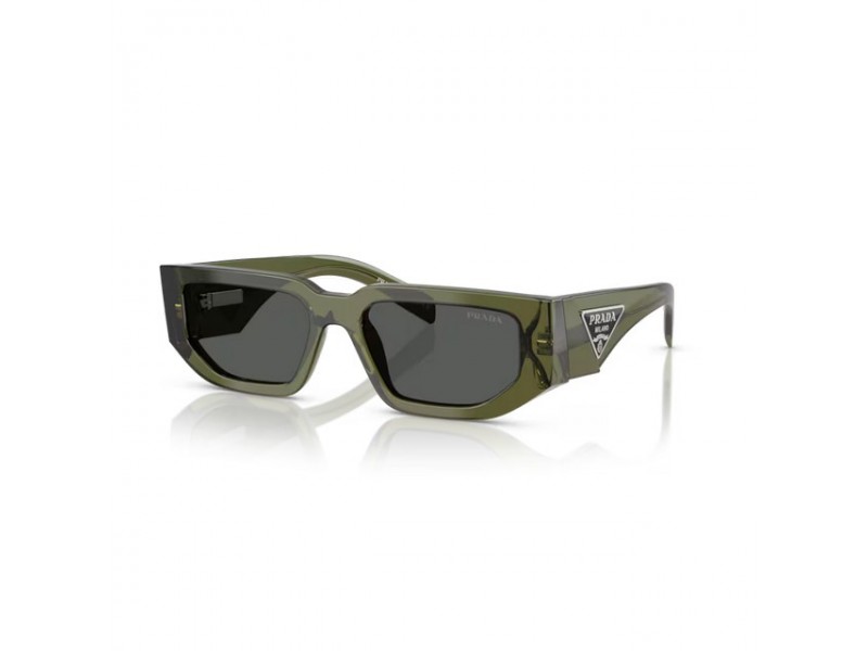 Prada PR09ZS 25A40L Transparent Military Green napszemüveg