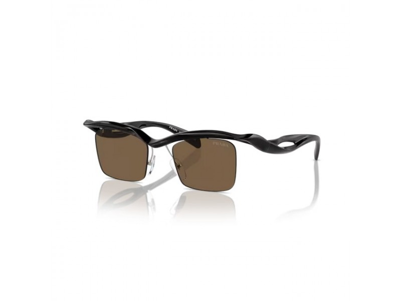 Prada PRA15S 1AB8C1 fekete/sötétbarna férfi napszemüveg