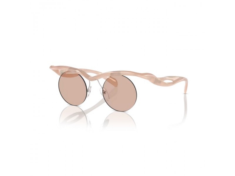 PRADA PR A24S Opal Peach Light Brown napszemüveg