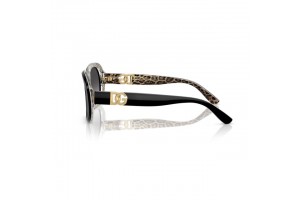 Dolce & Gabbana DG4476 női napszemüveg - fekete/leo barna