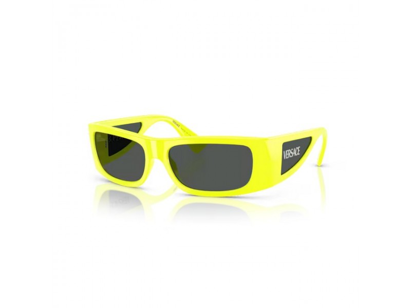 Versace VE4482 Yellow Fluo napszemüveg – sötétszürke lencse