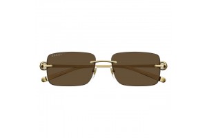 Gucci GG1703S 004 arany sötét barna napszemüveg
