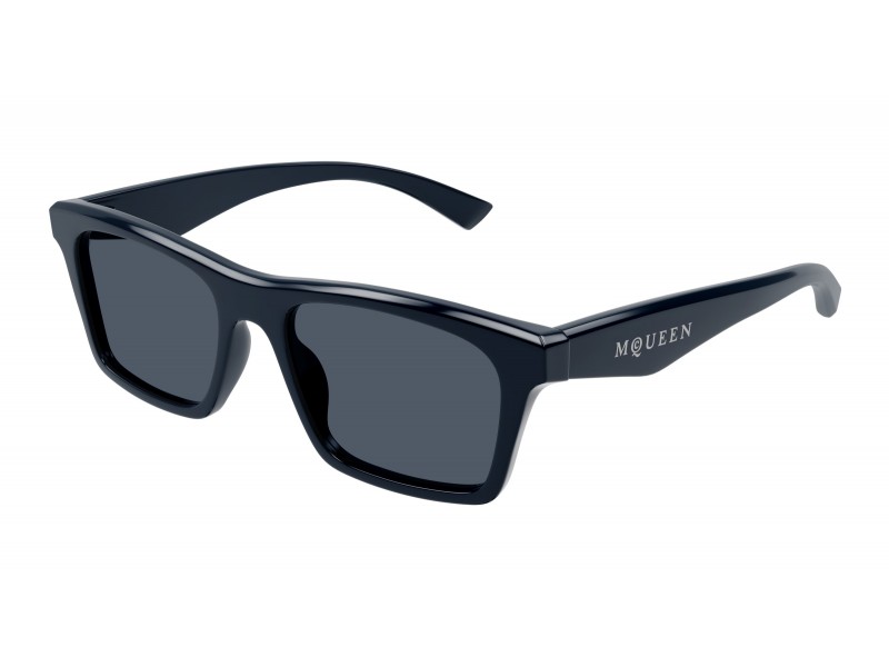 Alexander McQueen AM0472S 005 kék napszemüveg