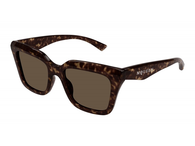 Alexander McQueen AM0473S 002 HAVANA napszemüveg