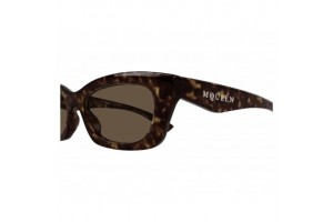 Alexander McQueen AM0474S HAVANA napszemüveg barna