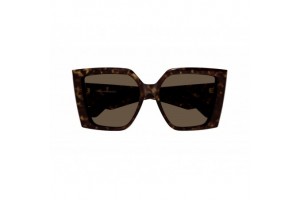 Alexander McQueen AM0467S 002 HAVANA barna napszemüveg