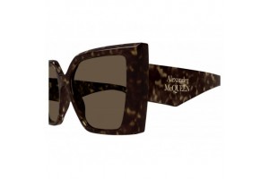 Alexander McQueen AM0467S 002 HAVANA barna napszemüveg