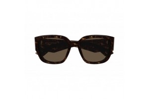 Alexander McQueen AM0468S HAVANA barna női napszemüveg