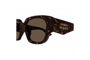 Alexander McQueen AM0468S HAVANA barna női napszemüveg