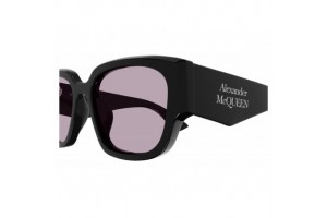 Alexander McQueen AM0468S 003 fekete-violet napszemüveg