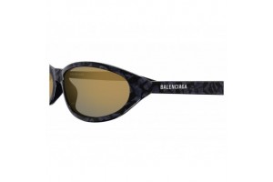 Balenciaga BB0007S 010 Black Gold napszemüveg