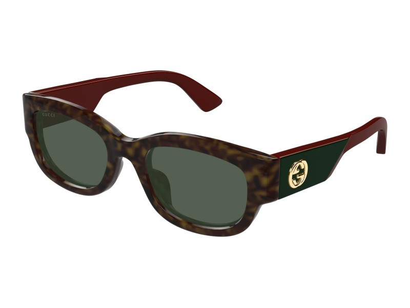 Gucci GG1667SK 002 HAVANA GREEN napszemüveg