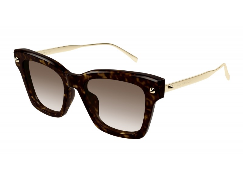 Alexander McQueen AM0483S 002 Havana barna napszemüveg
