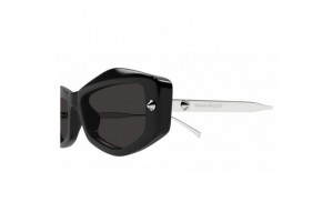 Alexander McQueen AM0482S fekete-szürke napszemüveg