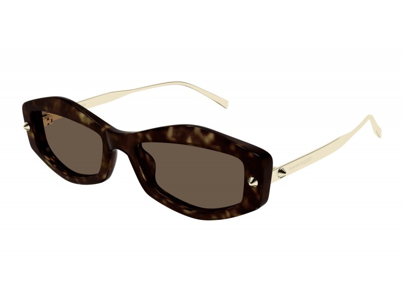 Alexander McQueen AM0482S HAVANA barna napszemüveg